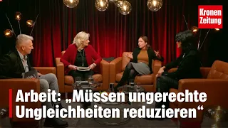 Arbeitszeit: „Müssen ungerechte Ungleichheiten reduzieren“ | krone.tv CLUB 3