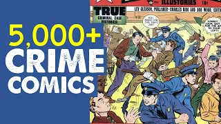 CRIME COMICS Free & Legal! Public Domain Vintage Comic Books - Reading, Print of Demand, Artwork