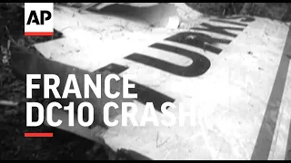 France DC10 Crash - 1974 | Movietone Moment | 3 March 2023