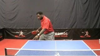 Forehand Loop Footwork Technique Development