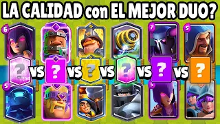 OLIMPIADAS de DUOS de CALIDADES | LA CALIDAD con EL MEJOR DUO? | CLASH ROYALE