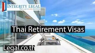 Review of Thai O-A and O Retirement Visas