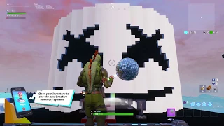 Marshmello- Alone Fortnite Music Block Cover