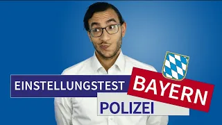 Einstellungstest Polizei Bayern (2024) | Das musst du wissen! #einstellungstest #polizei