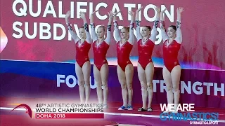2018 Artistic Worlds – Russian Women qualify second – We are Gymnastics !