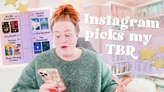 Reading Vlog | Instagram chooses what I read for the weekend! 👀