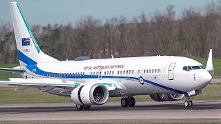 A BRAND NEW ! Airplane for the Royal Australian Air Force (RAAF) 737-8 MAX(BBJ) TEST FLIGHT.