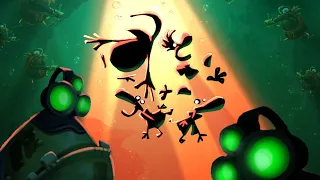 Rayman Legends #8 С ФИОЛЕТОВЫМ! история жабы!