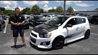 Does this Chevrolet Sonic Turbo have MORE performance than a 2020 VW GTI?