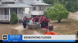 Rescue boats needed to save people in Rockland County floods