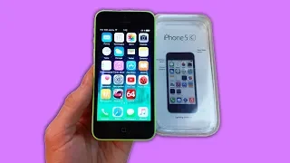 КАК СЕЙЧАС РАБОТАЕТ IPHONE 5C - МОЖНО ЛИ ИМ ПОЛЬЗОВАТЬСЯ?