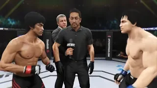 Bruce Lee vs. Tiger Shroff (EA Sports UFC 2) - CPU vs. CPU - Crazy UFC 👊🤪