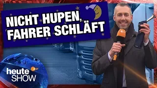 Immer mehr LKW auf deutschen Straßen (mit Sebastian Pufpaff) | heute-show vom 23.03.2018