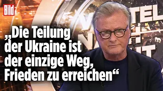 Aufspaltung der Ukraine als Lösung für das Kriegs-Ende | Hans-Ulrich Jörges bei Viertel nach Acht