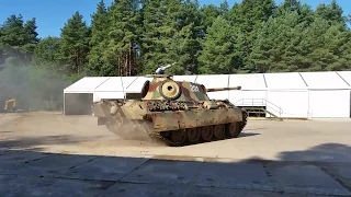 Panther tank drifting