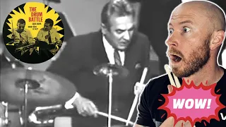 Drummer Reacts To - GENE KRUPA & BUDDY RICH FAMOUS DRUM BATTLE FIRST TIME HEARING