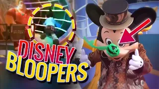 Funny DISNEY CHARACTER BLOOPERS | Disneyland / Disney World FAILS