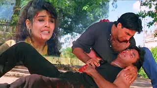 मोहरा ज़बरदस्त अंतिम सीन : Mohra Climax : Suniel Shetty | Akshay Kumar | Raveena Tandon