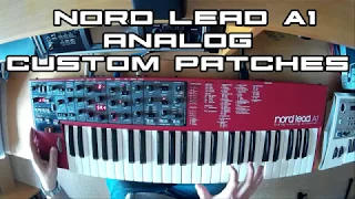 Nord Lead A1 Analog Custom Patches