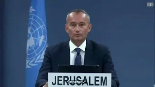 Grave concern over threats of the Israeli annexation of Palestine - UN Special Coordinator Mladenov