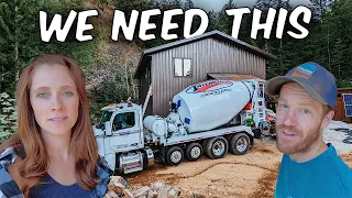 We Can't Afford Another Failure...| Pouring Concrete On A Mountain