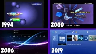 Как менялся интерфейс на PS1, PS2, PS3, PS4 (1994-2019)