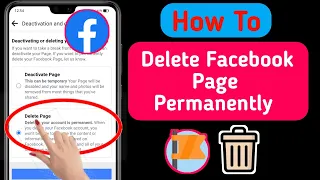 How To Delete Facebook Page 2022 Easily | delete Facebook page Permanently