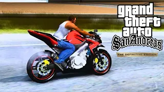 Driving The Fastest Motorbike (GTA San Andreas Definitive Edition Gameplay)