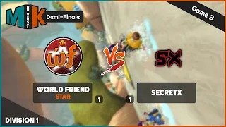 [MK8DX] MKU Season 14 DEMI-FINALE - ώƒ Star vs Secret X (Game 3)