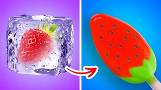 SOMMER SNACK-HACKS || die besten Küchen-Tipps und lustige Snack-Ideen auf 123 GO! GOLD