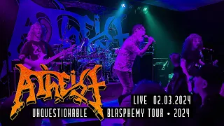 Atheist - Enthralled in Essence + Your Life's Retribution (Live 02.03.2024, Prague)