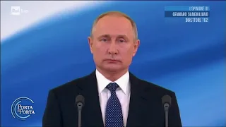 Il ritratto di Vladimir Putin - Porta a porta 02/03/2022