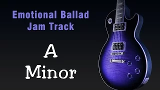 A Minor Emotive Rock Ballad Jam Track 100 Bpm