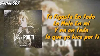 Boza Ft Carlienis - Vine Por Ti (Video Lyrics)