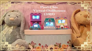 Unusual Dollhouses in my Collection: Nostalgic Collectible Pixel Chix Virtual Dollhouses 2005