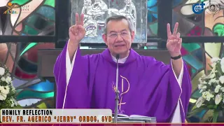 𝗝𝗘𝗦𝗨𝗦 𝗖𝗛𝗥𝗜𝗦𝗧 𝗶𝘀 𝗖𝗢𝗠𝗜𝗡𝗚 𝘁𝗼 𝗧𝗢𝗪𝗡 | Homily 03 Dec 2023 with Fr. Jerry Orbos | First Sunday of Advent