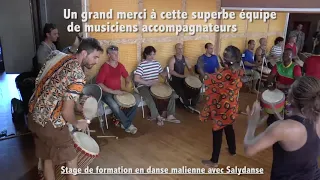 Saly Danse, Harouna Dembélé & Bamat , Stage de formation 2018