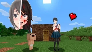 BEBE NOOB SE ENAMORA DE YANDERE SIMULATOR MINECRAFT TROLL + ROLEPLAY