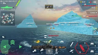 [Battle of warships] USS South Dakota in some action