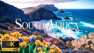 FLYING OVER SOUTH AFRICA (4K Video UHD) - Calming Music With Beautiful Nature Film For Relaxation