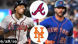 Atlanta Braves vs New York Mets - Full Game Highlights | June 28, 2019 | 2019 MLB Season