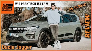 Dacia Jogger im Test (2023) Wie praktisch ist der Familien Van ab 16.800€?! Fahrbericht | Review