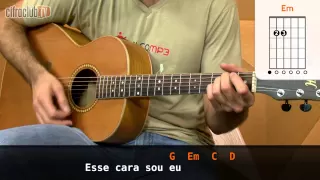 Esse Cara Sou Eu - Roberto Carlos (aula de violão simplificada)