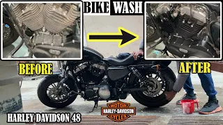 Washing and engine cleaning ft (Harley Davidson)