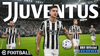 Juventus Vs Manchaster United 🎮 E football 2022 // Gameplay PS4