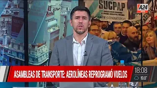 🔴 A LA ESPERA DEL PARO NACIONAL DEL 9 DE MAYO, Aerolíneas reprogramó sus vuelos