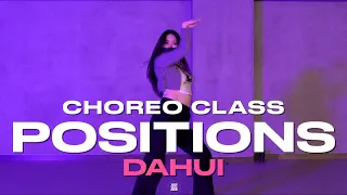 DAHUI CLASS | Ariana Grande - positions | @justjerkacademy ewha