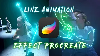 How to TURN ANY VIDEO INTO AN ANIMATION Like Blotter Media ! (Procreate Tutorial)