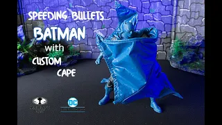 Mcfarlane Toys Speeding Bullets Batman w/ Custom Cape