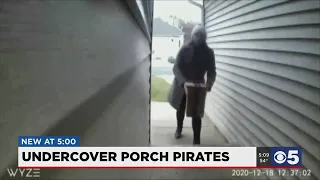 Porch pirate disguised as delivery driver steals 14-year-old’s presents